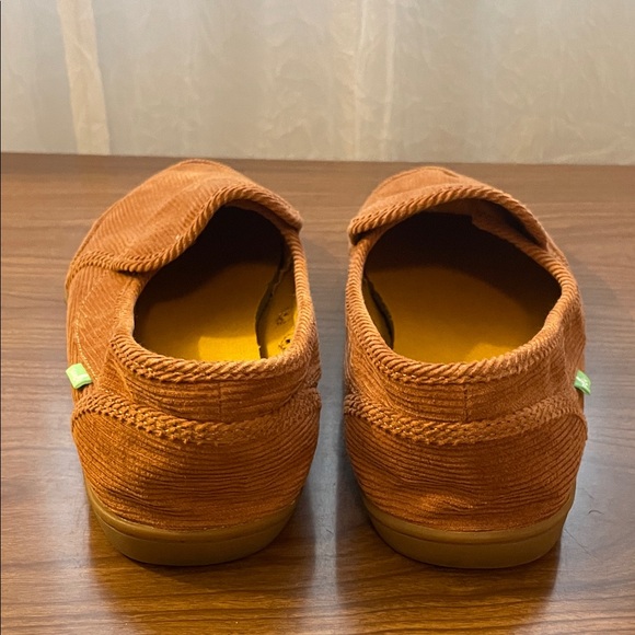 Sanuk Women’s Brown Corduroy Loafers - Picture 5 of 10